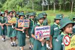 รณรงค์ป้องกันและแก้ไขปัญหายาเสพติดในเด็กและเยาวชน ประจำปี 25